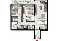 2 bedroom apartment